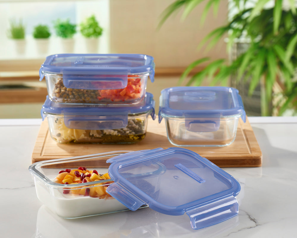 Pasabahce Lockie Lock Food Container - 19.8x14.8cm – ETTC